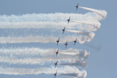 Red arrows formation 