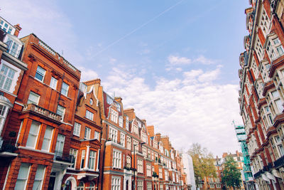 Low angle view of building against sky