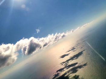 Scenic view of cloudscape against sky