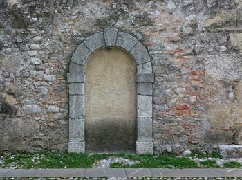 Facade of old building