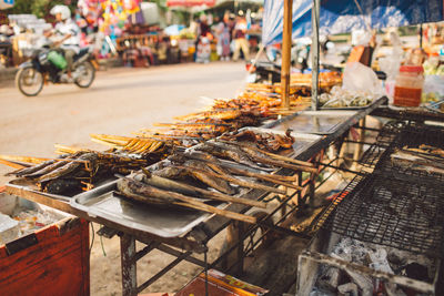 Street food for sale