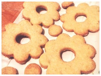 Close-up of cookies