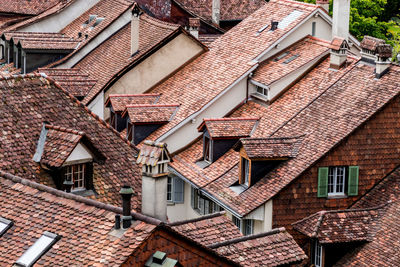 Full frame shot of residential building