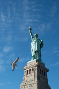 Statue of liberty against sky