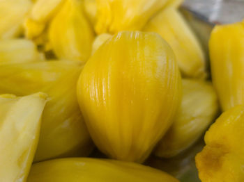 Full frame shot of yellow fruits for sale in market