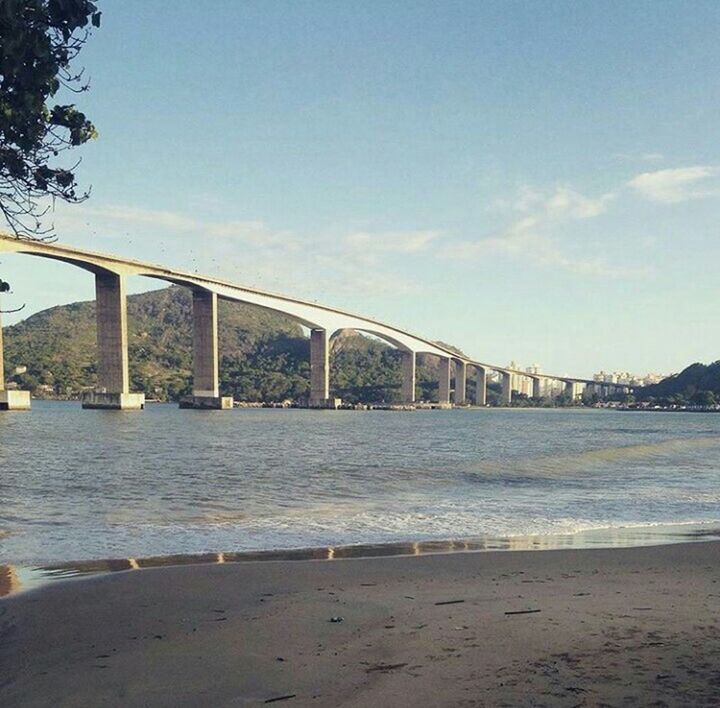 VIEW OF BRIDGE OVER RIVER