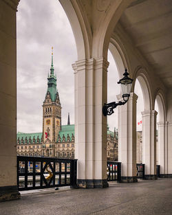 View of historic building against sky