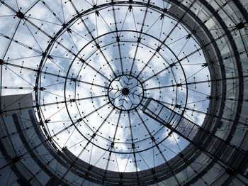 Low angle view of ceiling