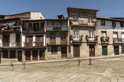 Buildings against sky in city