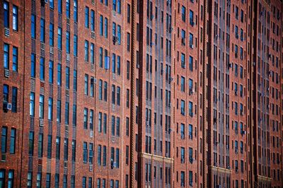 Full frame shot of residential building