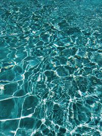 Full frame shot of swimming pool