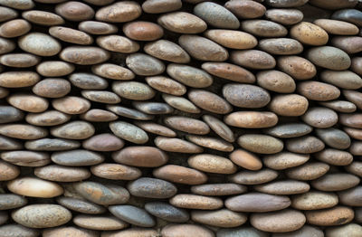 Full frame shot of stone wall