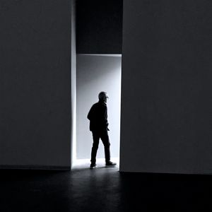 Silhouette of man
