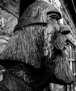 Low angle view of statue