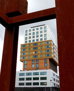 Low angle view of building against sky