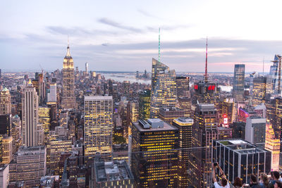 Cityscape against sky