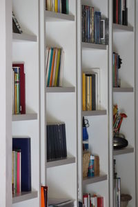Full frame shot of shelf