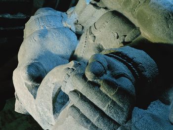 Close-up of statue