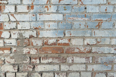 Full frame shot of brick wall