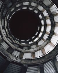 Low angle view of skylight