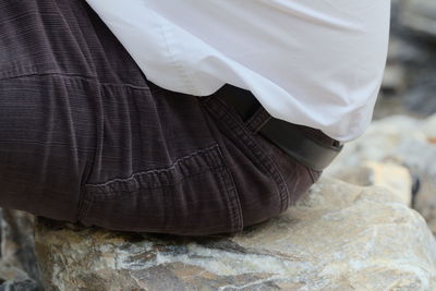 Close-up of woman
