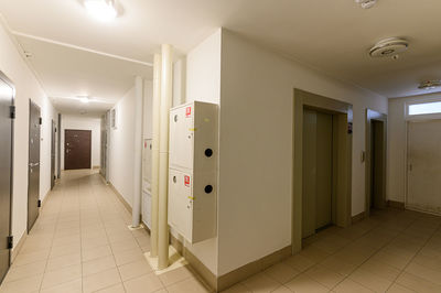 Corridor of building