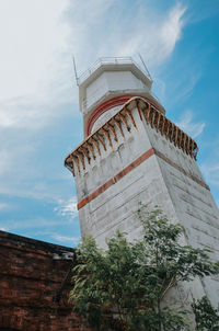 Low angle view of historical building against sky