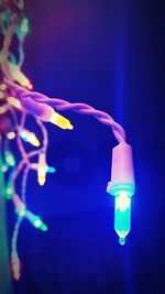 Close up of multi colored wall