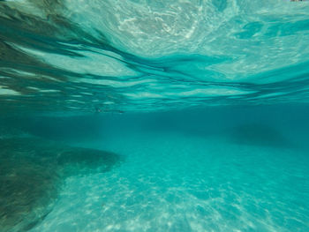 Aerial view of sea