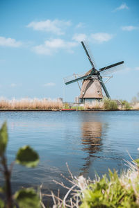 Windmill on water