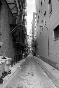 Street amidst buildings in city