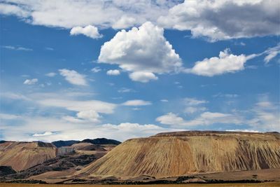 Panoramic view of landscape against sky