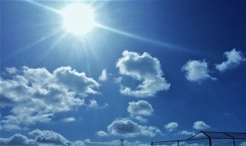 Low angle view of sky