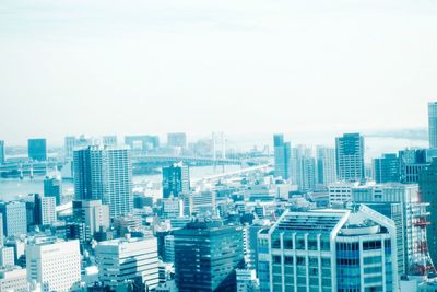 Cityscape against sky