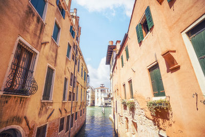 Street amidst buildings in city