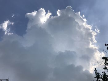Low angle view of sky