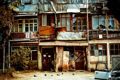 Exterior of old building
