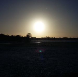 Scenic view of sunset