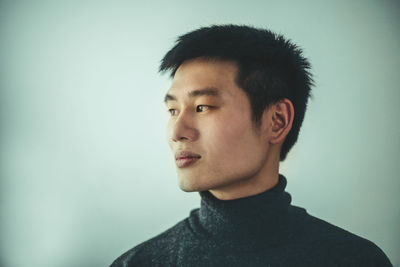 Portrait of asian young man