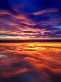 Low angle view of dramatic sky