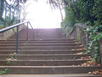 Low angle view of staircase