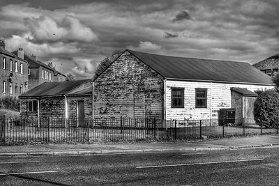 Houses against sky