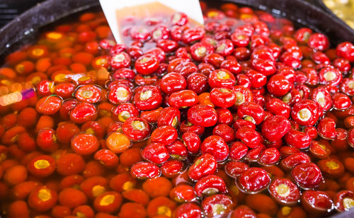 Full frame shot of tomatoes