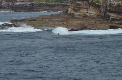 View of sea in water