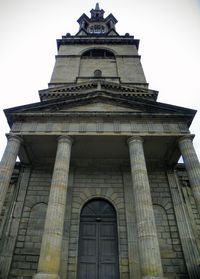 Low angle view of historical building