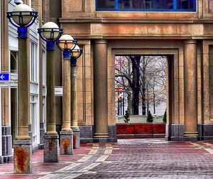 Buildings in city