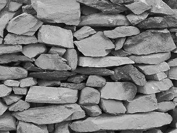 Full frame shot of stones