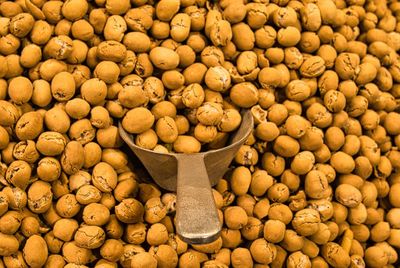 Kebuk are peanuts coated in a baked flour batter. kabukis are a popular snack sold in israel