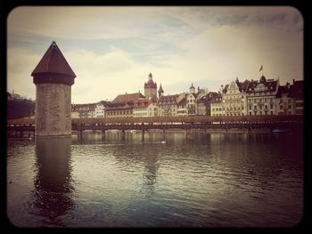 River with buildings in background