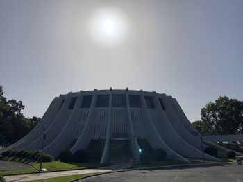 Low angle view of modern building